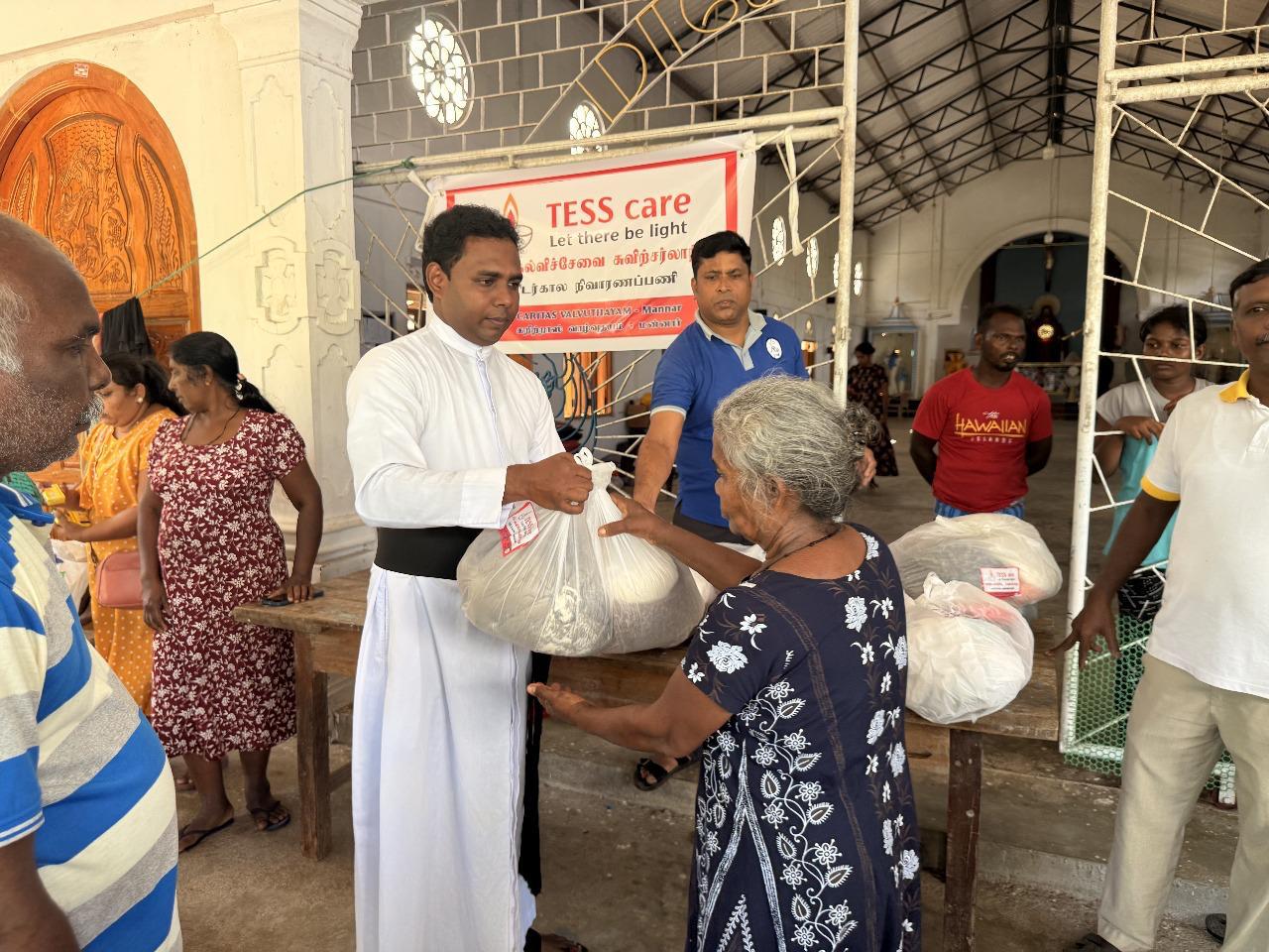 Church food distribution